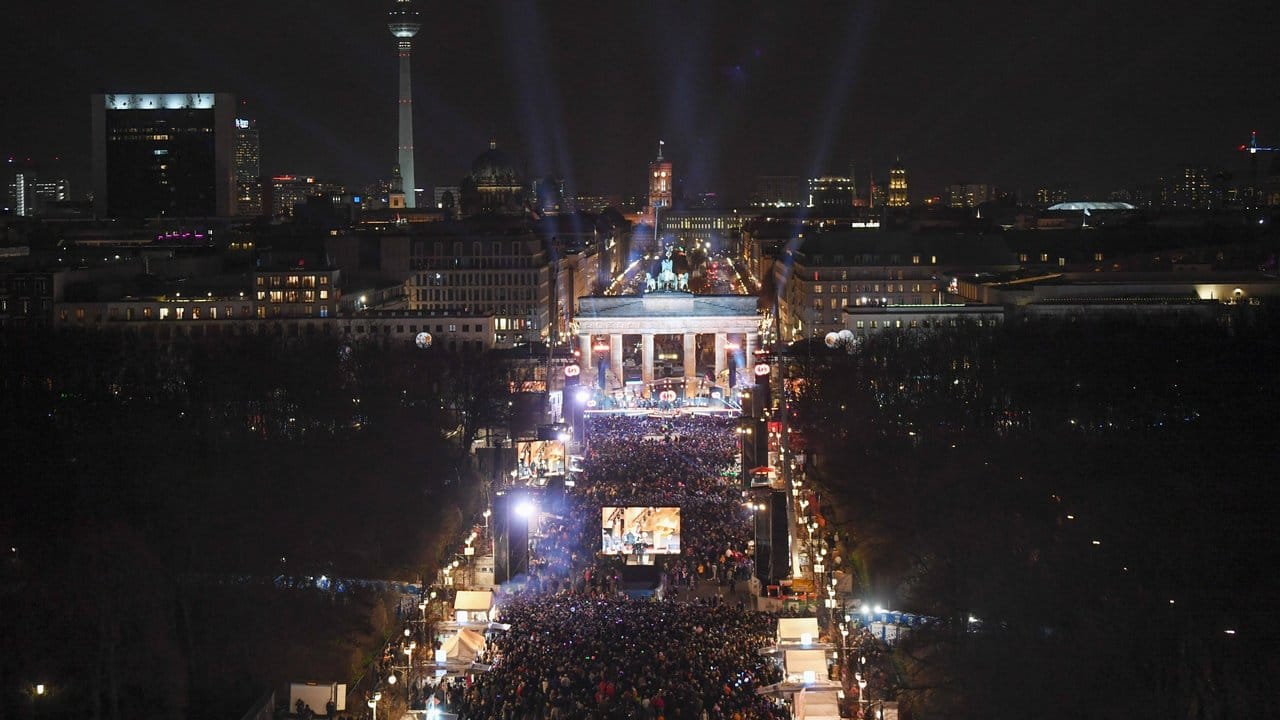 Volles Haus am Brandenburger Tor.