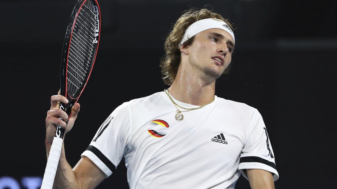 Hat beim ATP Cup erneut verloren: Alexander Zverev. Hat beim ATP Cup erneut verloren: Alexander Zverev.