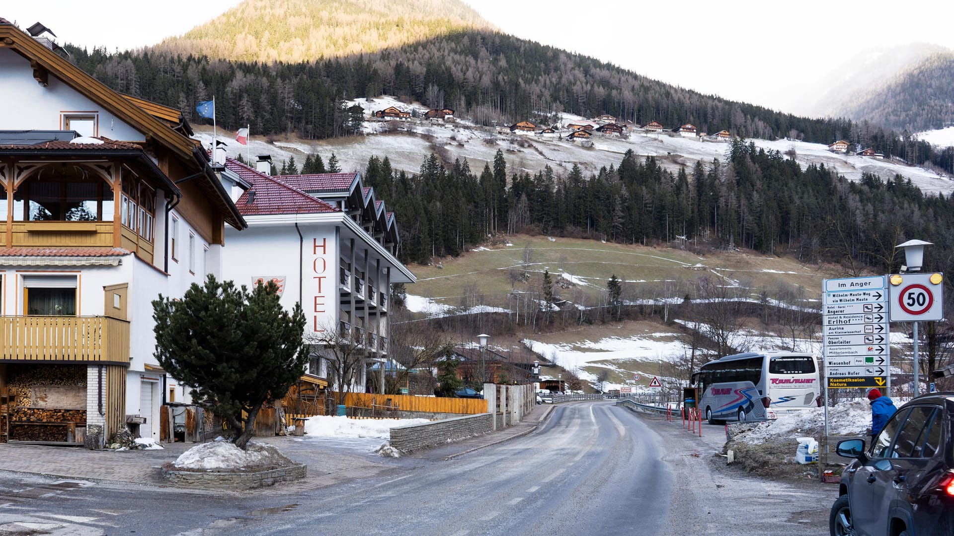 Unglück in Südtirol: An dieser Stelle hat sich in der Nacht ein schwerer Verkehrsunfall ereignet.