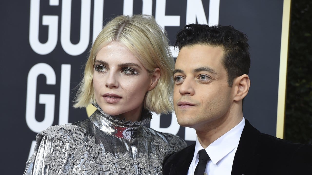 Lucy Boynton und Rami Malek lernten sich am Set von "Bohemian Rhapsody" kennen. Lucy Boynton und Rami Malek lernten sich am Set von "Bohemian Rhapsody" kennen.