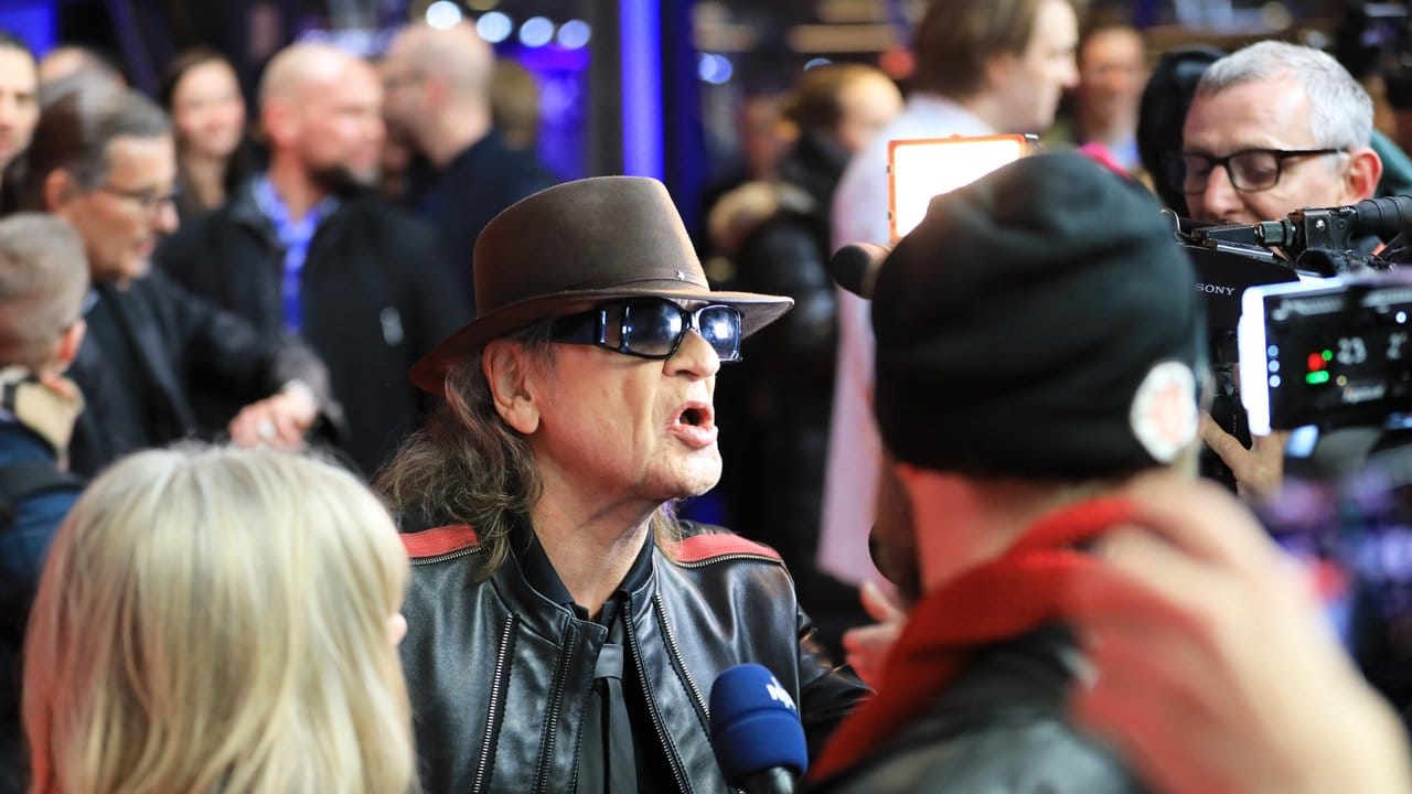 Udo Lindenberg im Rampenlicht. Udo Lindenberg im Rampenlicht.