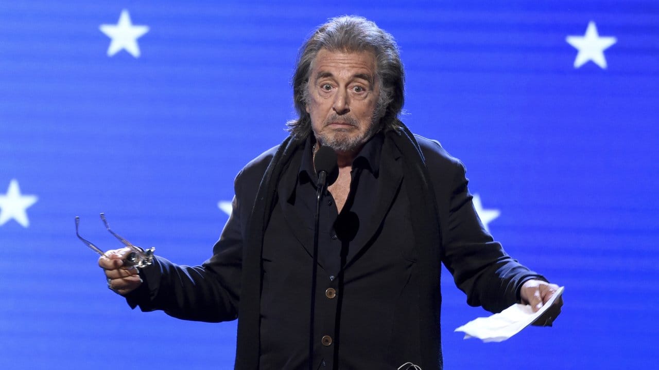 Etwas ratlos: Al Pacino bei der Verleihung der Critics’ Choice Movie Awards.