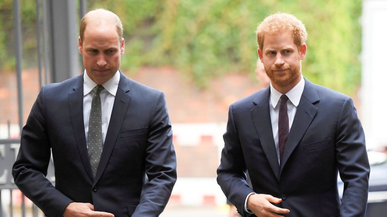 Prinz William und Prinz Harry sind empört über einen Zeitungsartikel.