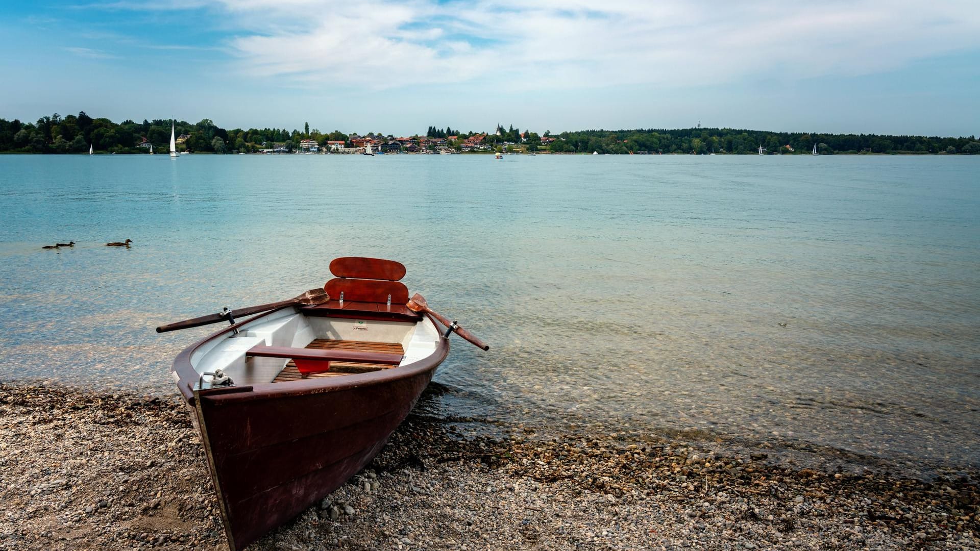 Chiemsee: Im Sommer ist das Gewässer ideales Ziel für Badeurlauber.