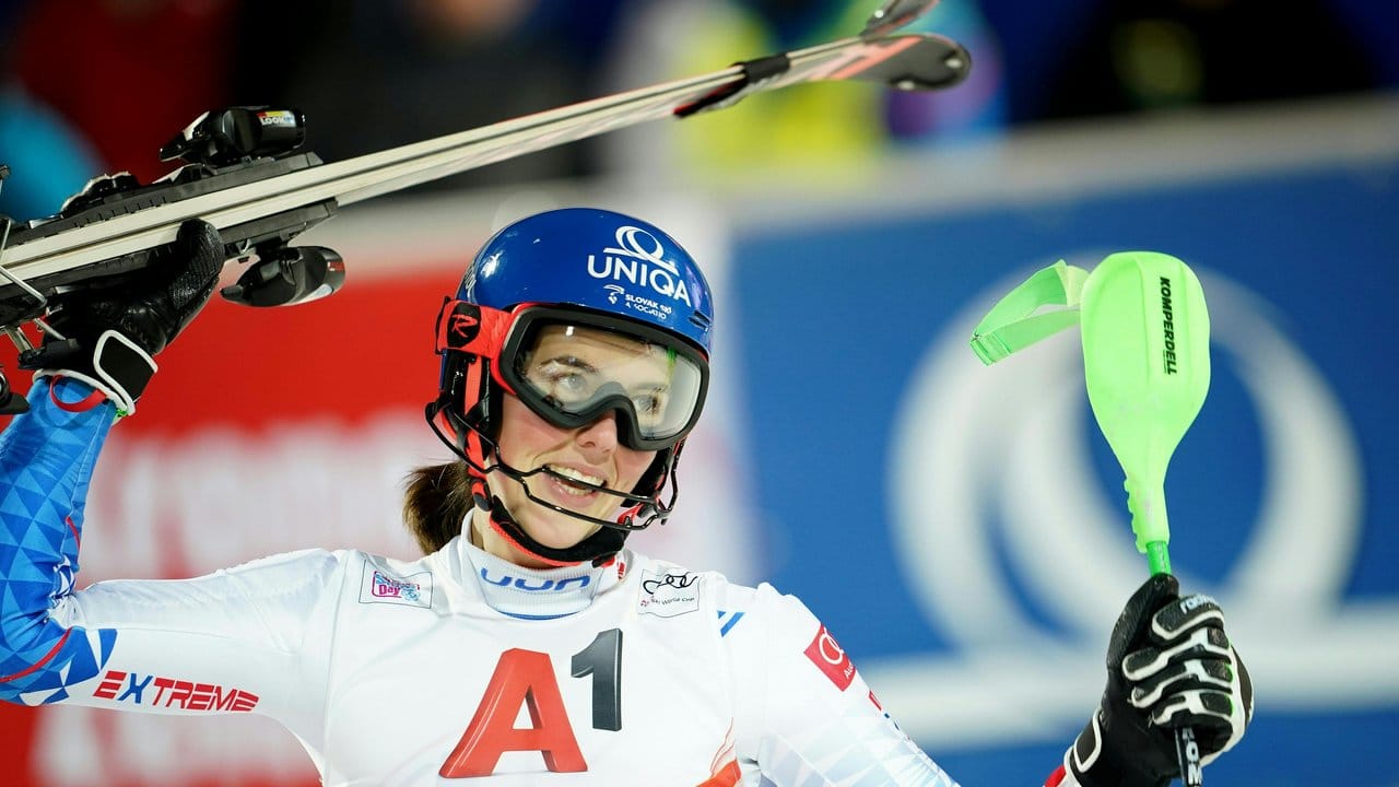 Die Slowakin Petra Vlhova hat den Slalom in Flachau gewonnen.