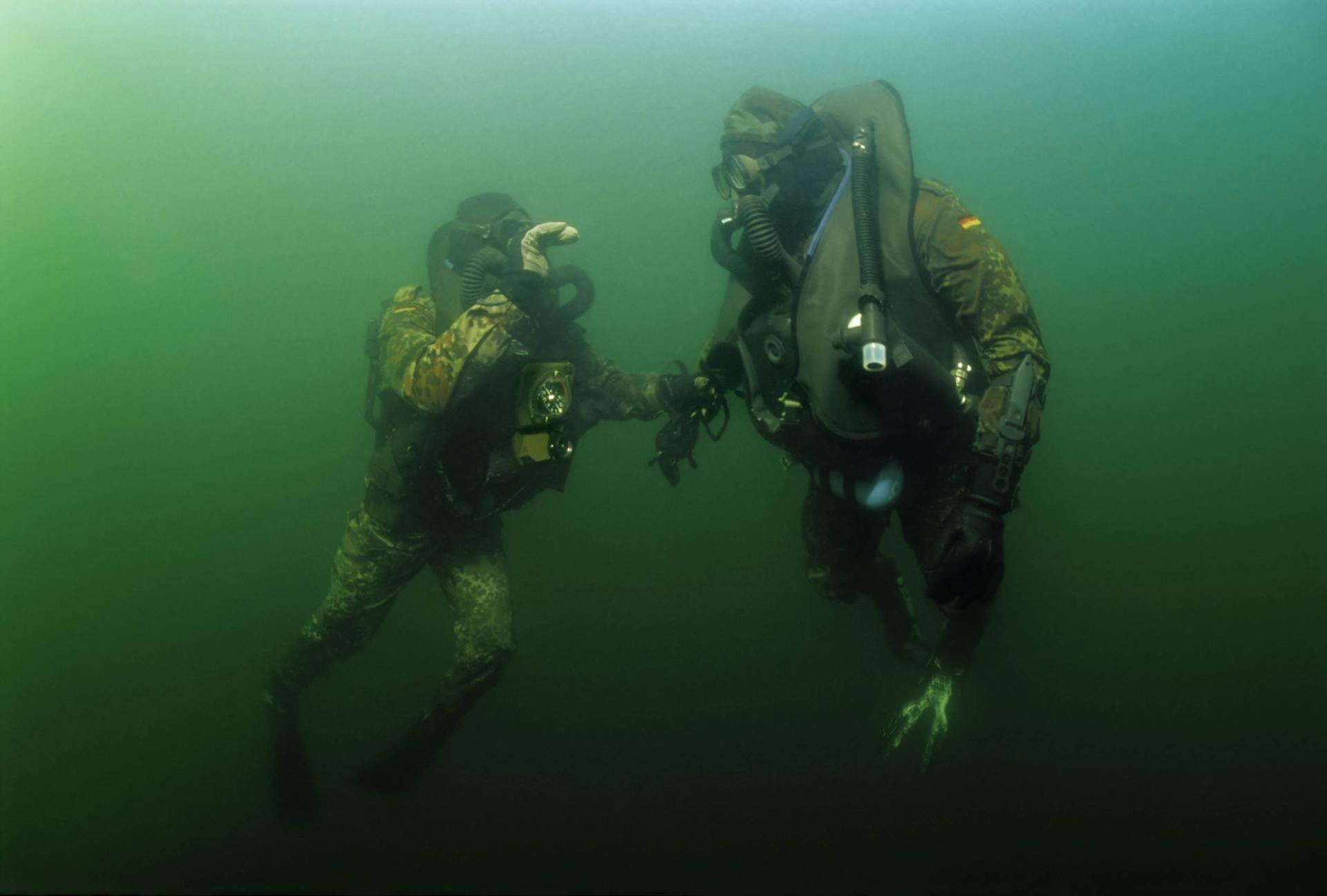 Orientierung unter Wasser