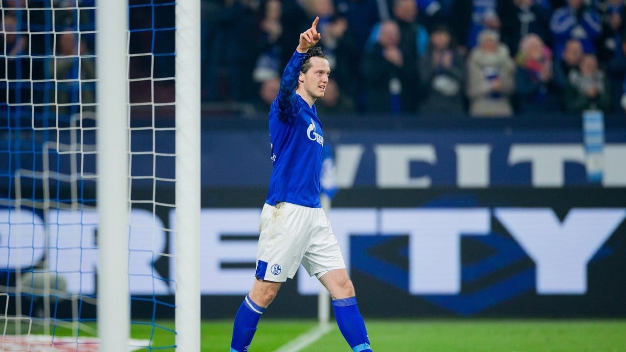 Schalkes Neuzugang Michael Gregoritsch erzielte den Treffer zum 2:0.