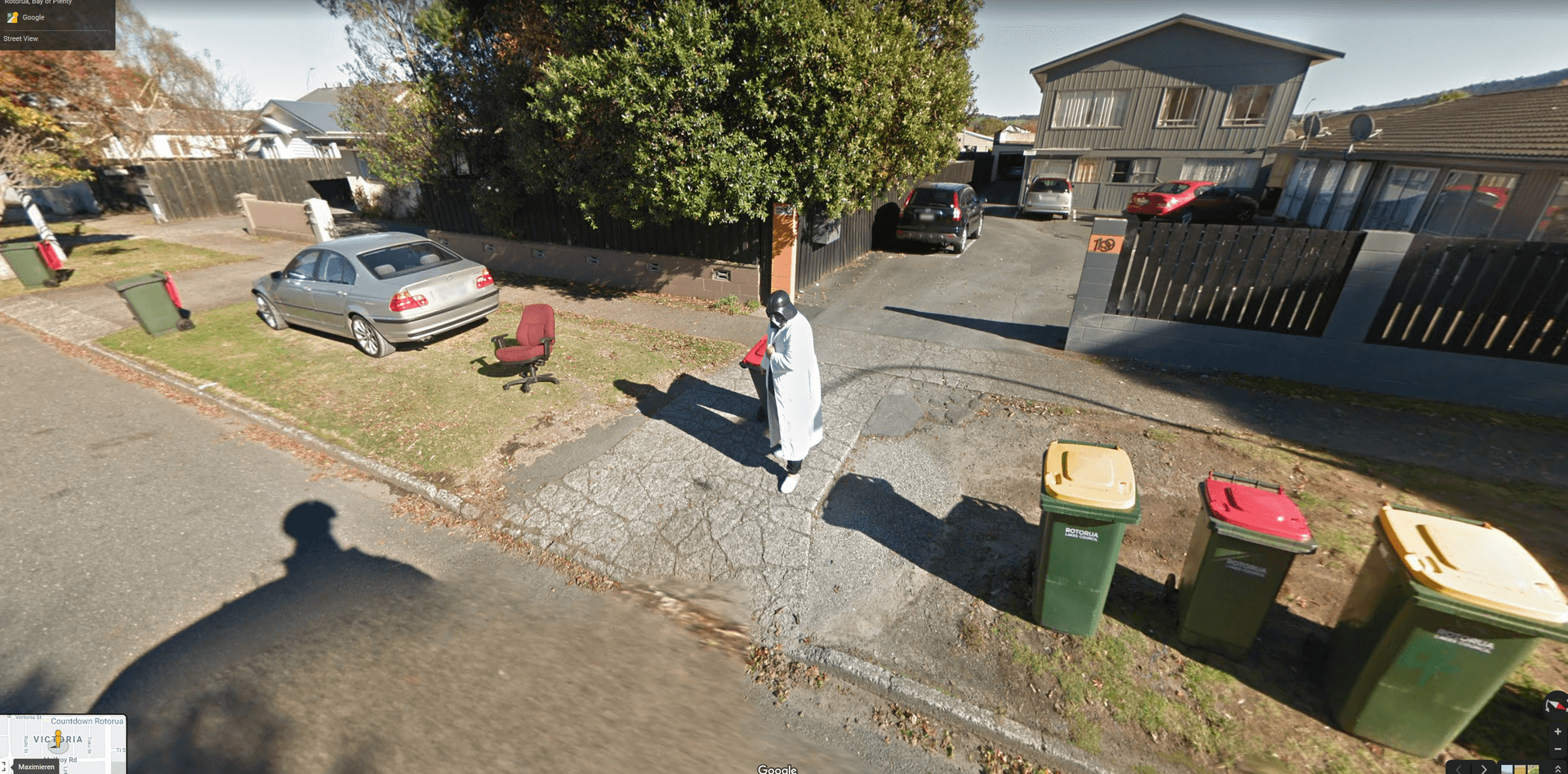 Wer sich bei Google Street View verewigen möchte, kann auf der Webseite nach den nächsten Stationen des Google-Autos suchen.