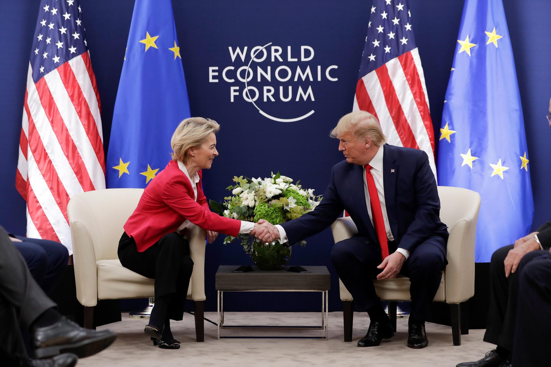In Handelsfragen im Clinch: EU-Kommissionschefin Ursula von der Leyen und US-Präsident Donald Trump.