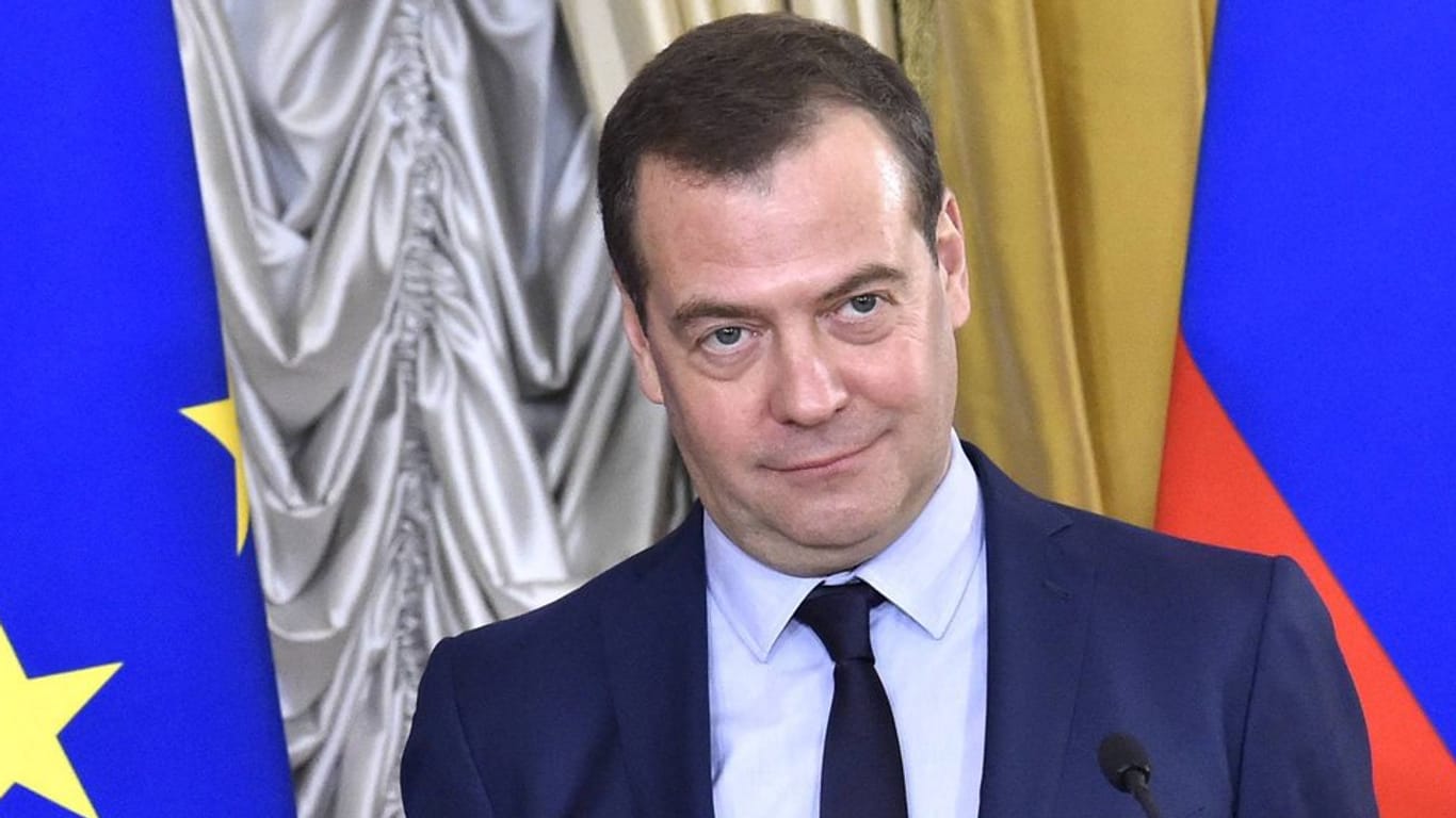 Dmitri Medwedew war als Ministerpräsident Russlands zurückgetreten.
