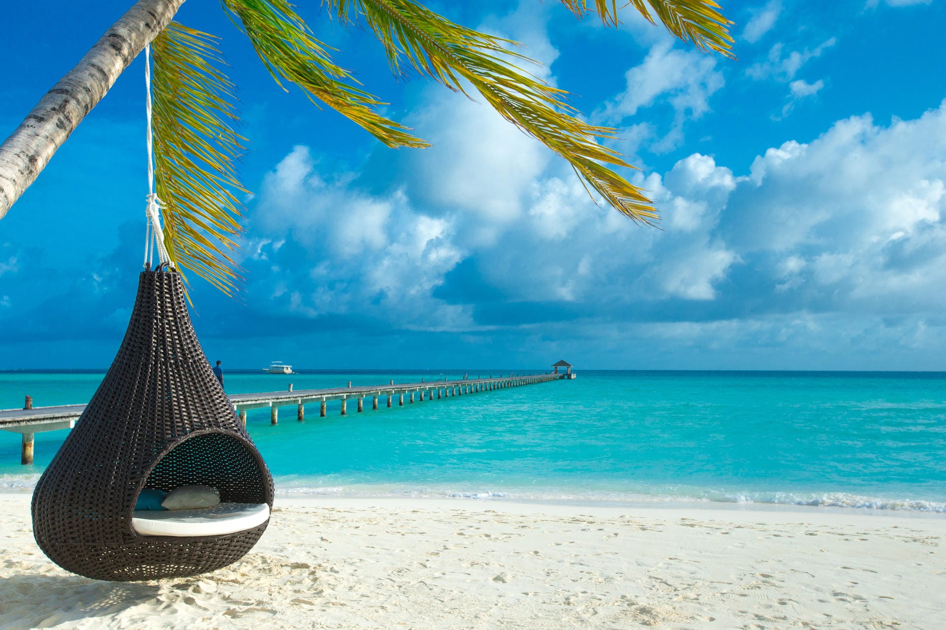 Abseits der Urlaubsresorts auf den Malediven sollten Touristen sich nicht freizügig zeigen – auch nicht am Strand.