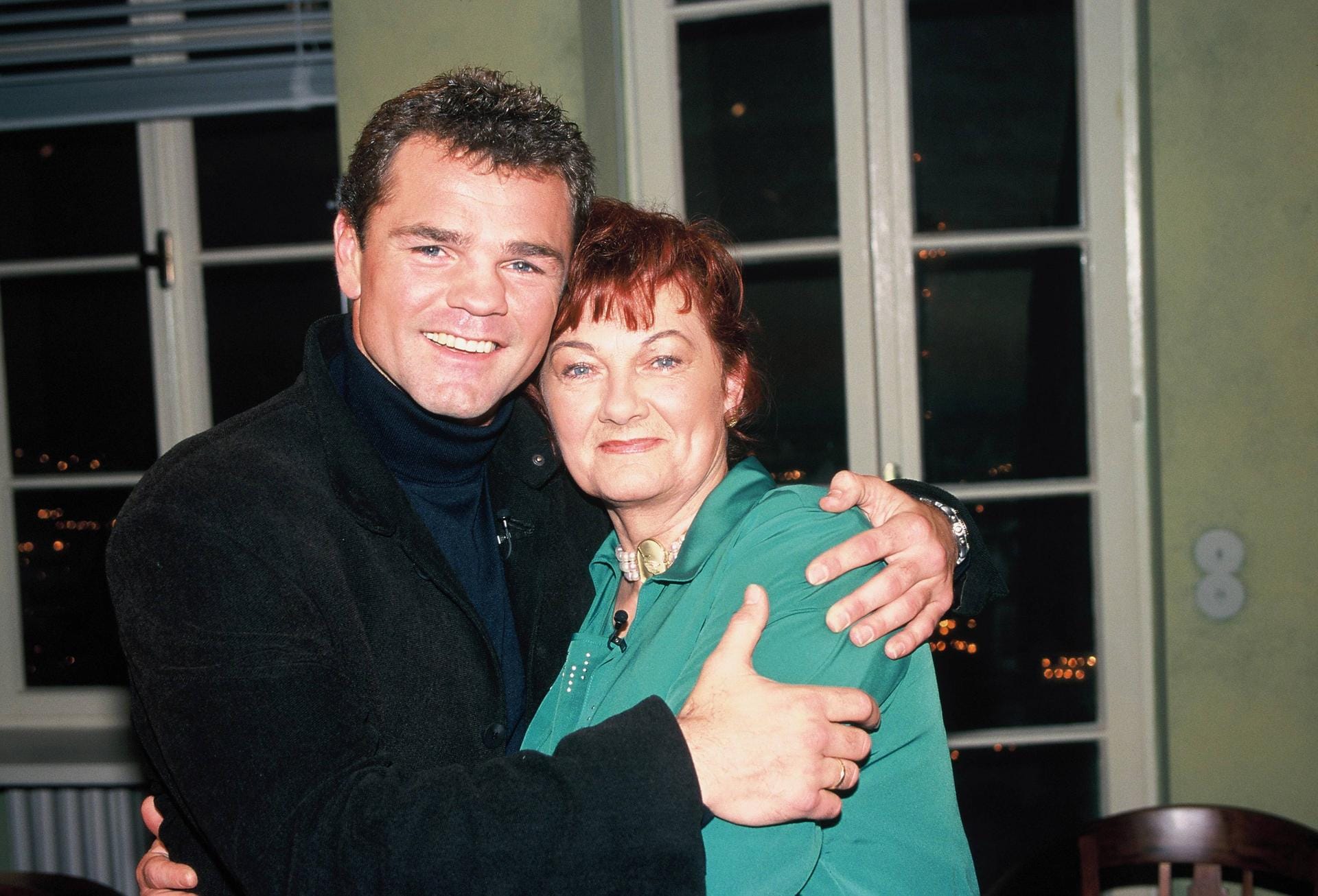 2003: Sven mit seiner Mutter Helga Krieghoff.