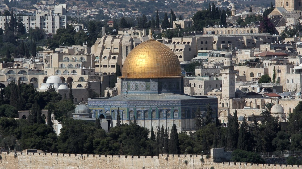 Jerusalem, hier der muslimische Felsendom, soll nach Trumps Vorstellungen Israels Hauptstadt bleiben.