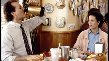 Andie MacDowell und Bill Murray 1993 in dem Film "Täglich grüßt das Murmeltier"
