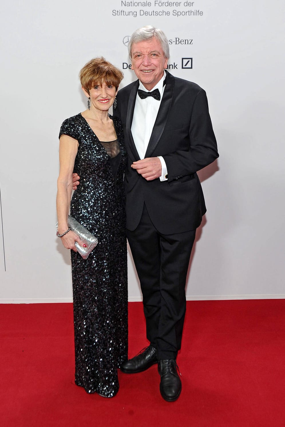 Hessens Ministerpräsident Volker Bouffier mit seiner Frau Ursula Bouffier