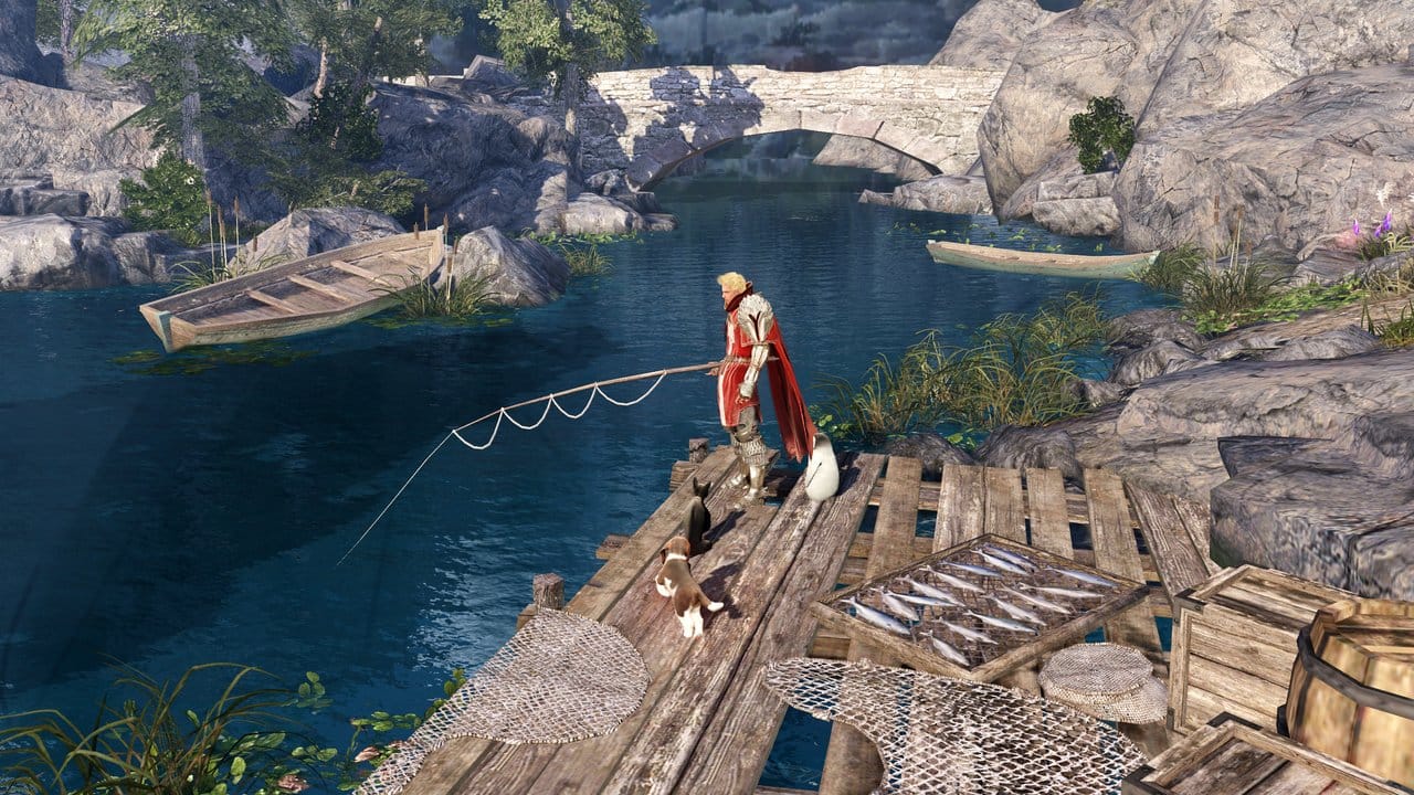 Erkunden, angeln - in der Welt von "Black Desert Mobile" ist vieles möglich. Erkunden, angeln - in der Welt von "Black Desert Mobile" ist vieles möglich.