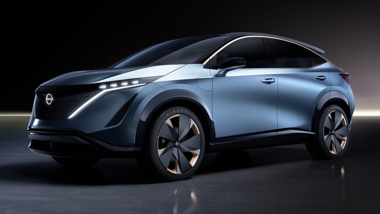 Vorgeschmack auf ein Serienmodell: Den geben Studien wie das Ariya Concept von Nissan.