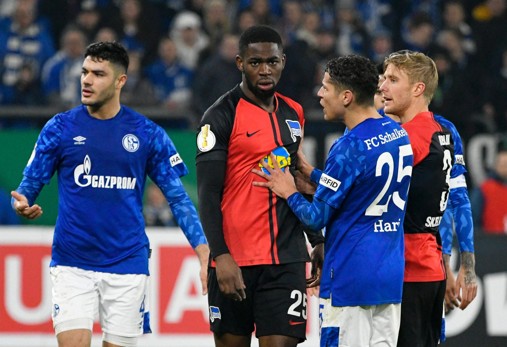 Während des DFB-Pokalspiels zwischen dem FC Schalke 04 und Hertha BSC ist Berlins Verteidiger Jordan Torunarigha offenbar von Zuschauern rassistisch beleidigt worden. Vorfälle dieser Art sind leider bereits in der Vergangenheit im deutschen Fußbal aufgetreten. t-online.de erinnert an neun erschütternde Vorfälle.