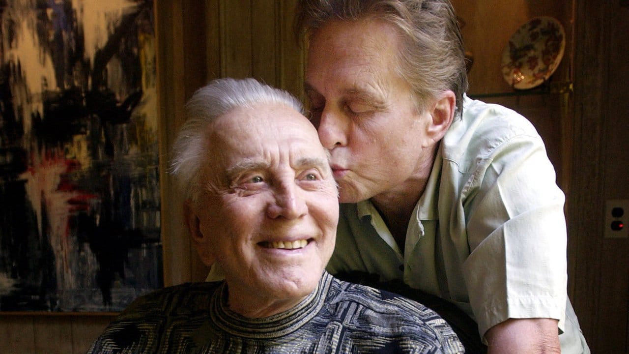 Sie verband eine innige Liebe: Michael und Kirk Douglas. Sie verband eine innige Liebe: Michael und Kirk Douglas.