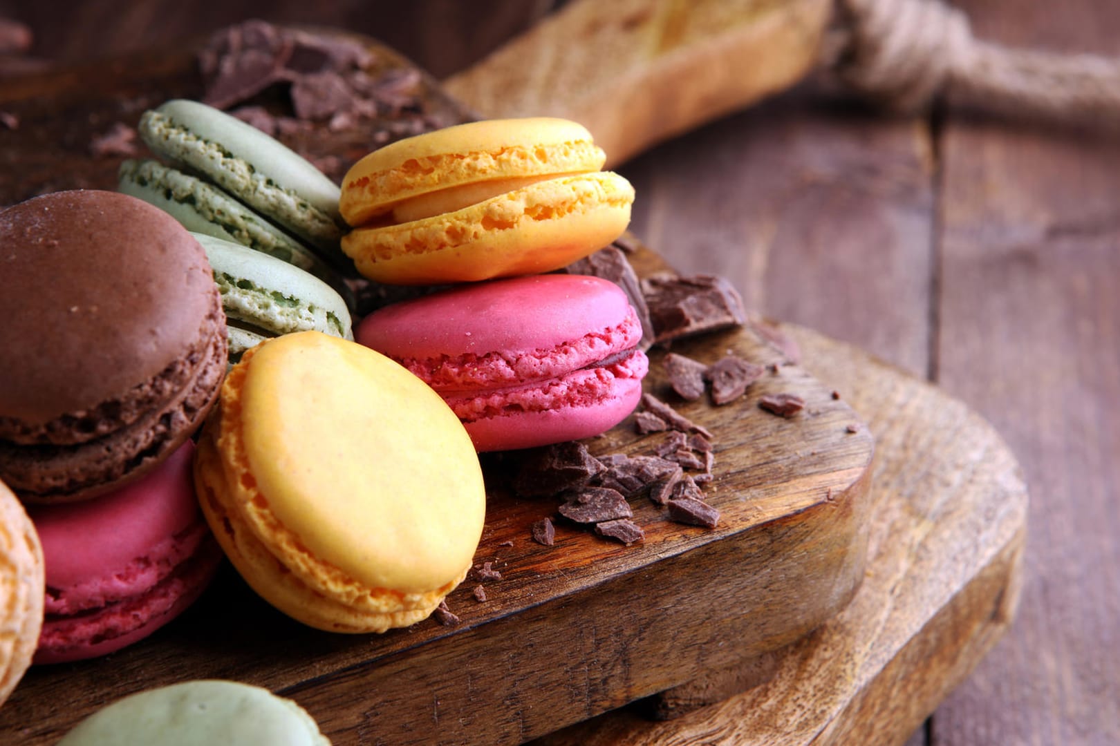 Macarons: Bei der Füllung sind Ihrer Kreativität kaum Grenzen gesetzt.