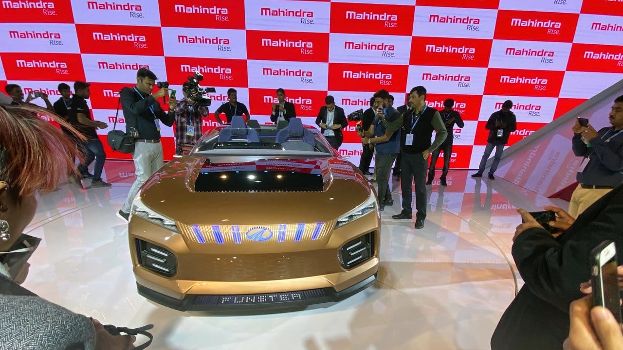 Der Mahindra Funster ist ein offenes Elektro-Cabrio.
