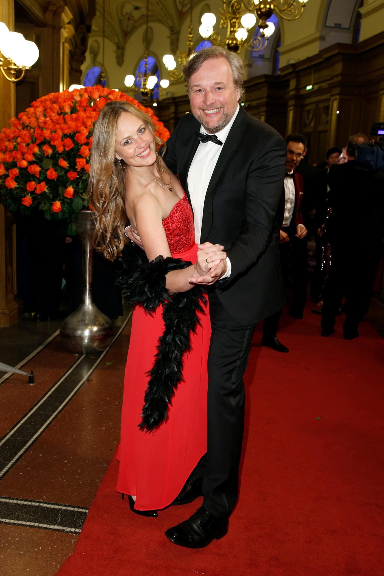 Schauspieler Stephan Grossmann mit seiner Frau Lidija
