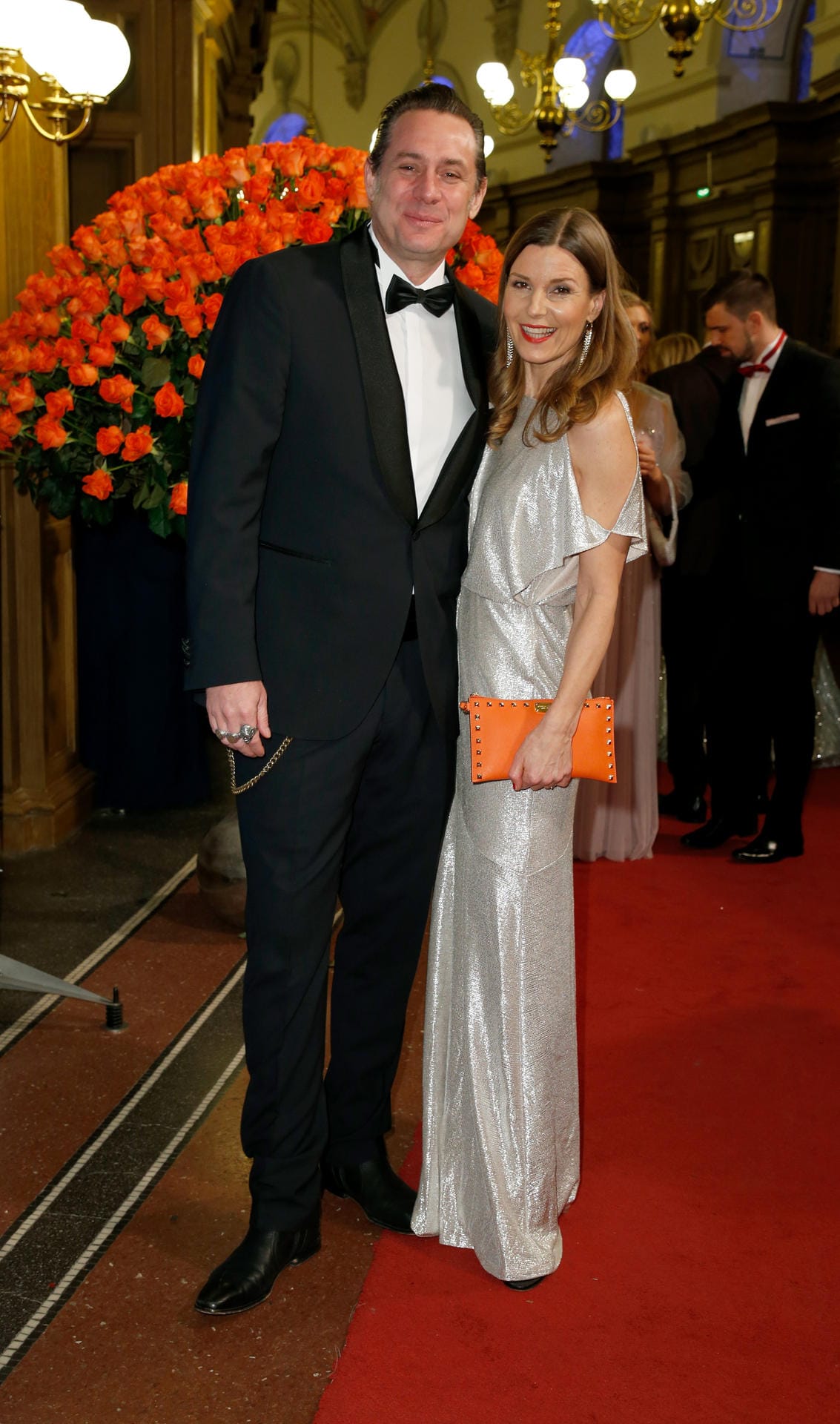 Sänger Sascha Vollmer mit seiner Frau Jennifer