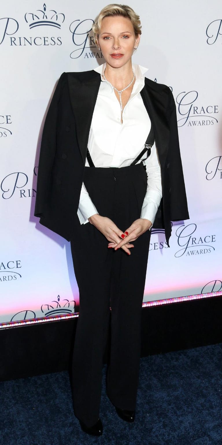 Fürstin Charlène im Oktober 2018 bei der Princess Grace Awards Gala