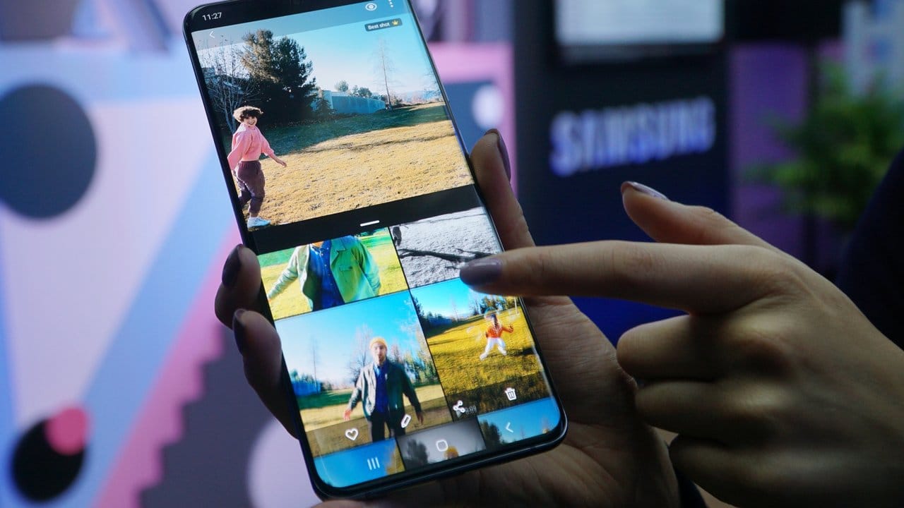 Samsungs neue Galaxy-S20-Reihe hat einen Fotomodus names Single Take.
