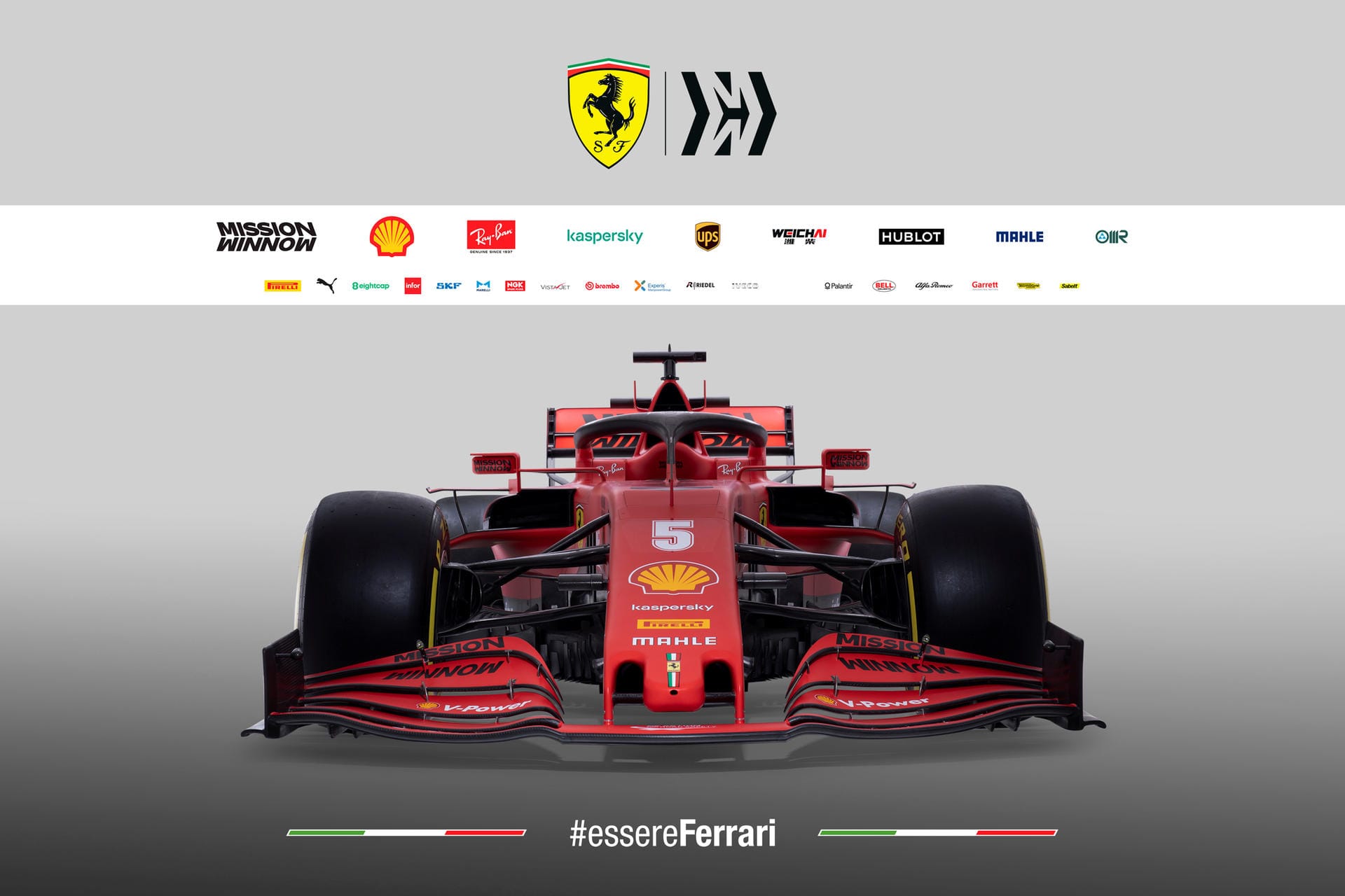 Eine Veränderung im Vergleich zum Vorjahr fällt bei dem neuen Ferrari sofort auf. Oberhalb des Cockpits sitzen zwei Zusatzflügel. Diese haben die Funktion, den Luftstrom am Auto zu verbessern.