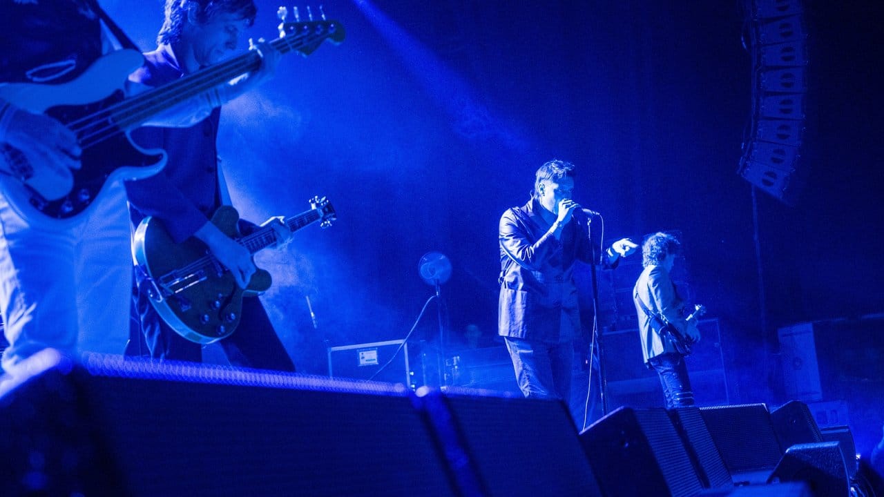 Die US-Rockband The Strokes spielt ein Konzert in der Columbiahalle.