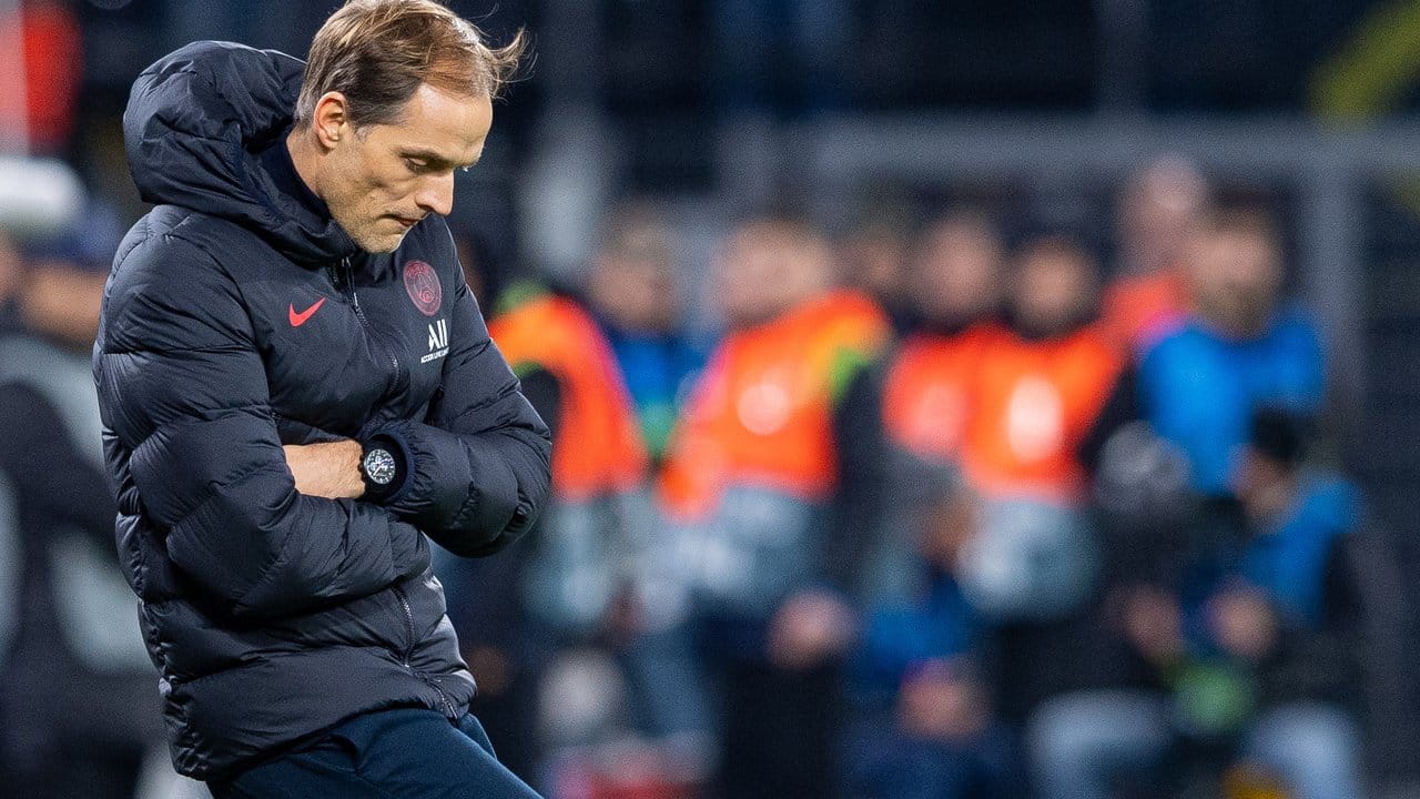 Zurück an alter Wirkungsstätte: PSG- und Ex-BVB-Coach Thomas Tuchel war nicht vollends mit seinem Team zufrieden.