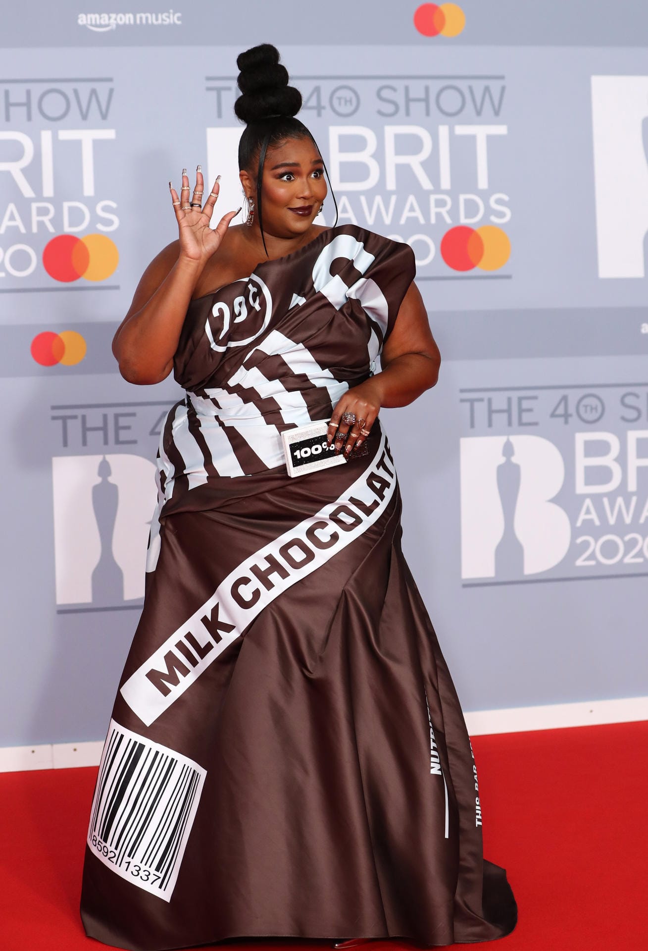 Brit Awards: Die US-Rapperin Lizzo sorgte mit ihrem Auftritt für Schlagzeilen.