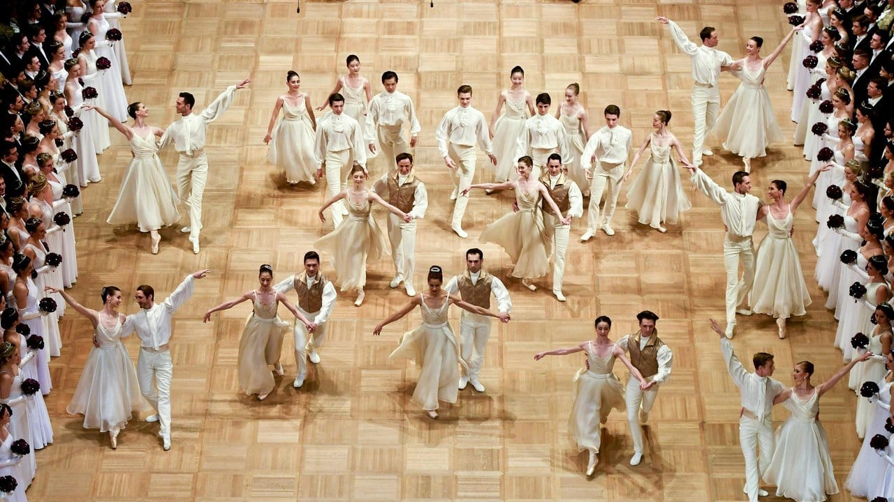 Tänzer und Tänzerinnen des Wiener Staatsopernballetts während der Eröffnung des Wiener Opernballes. Tänzer und Tänzerinnen des Wiener Staatsopernballetts während der Eröffnung des Wiener Opernballes.
