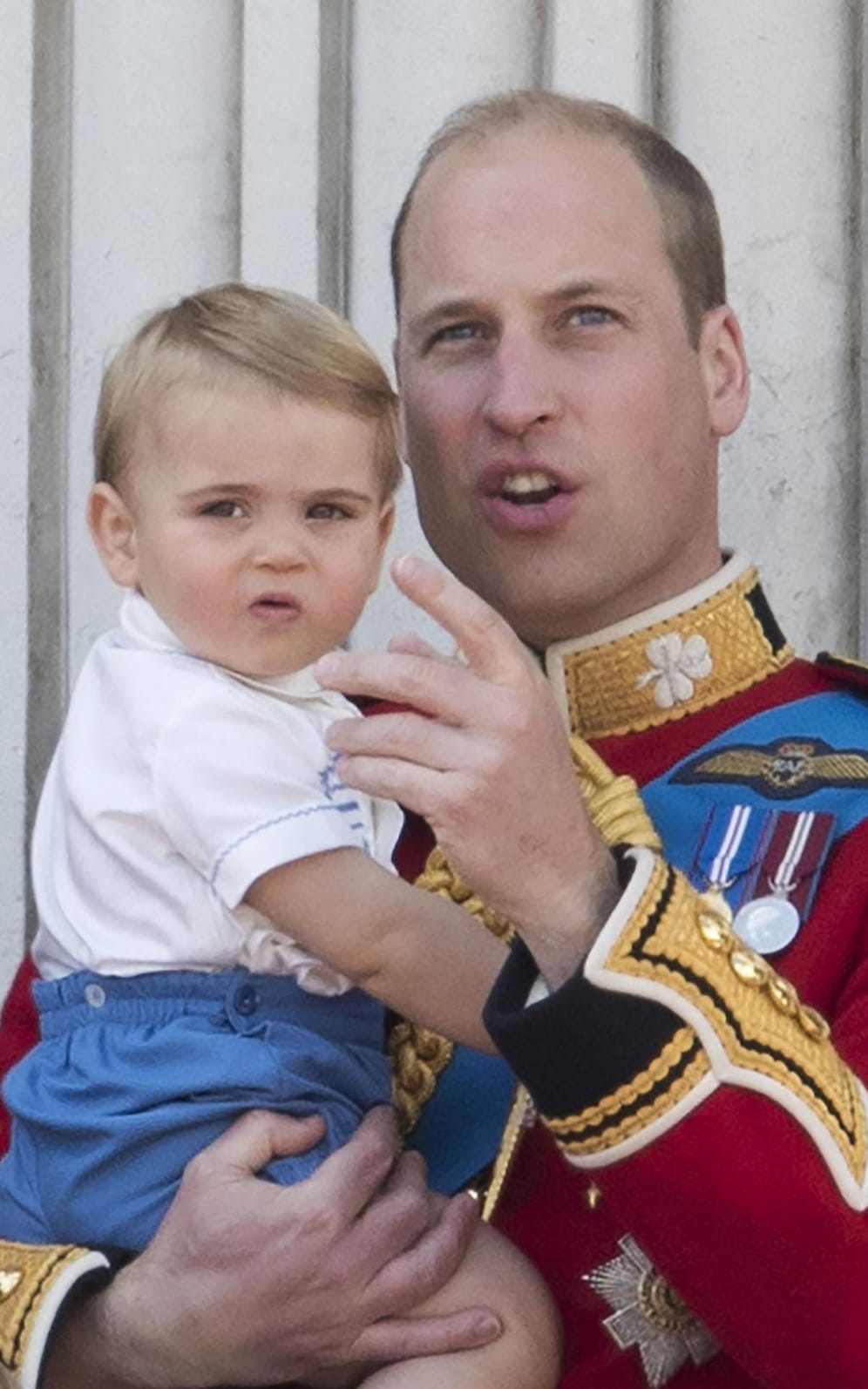 Prinz Louis und Prinz William im Juni 2019