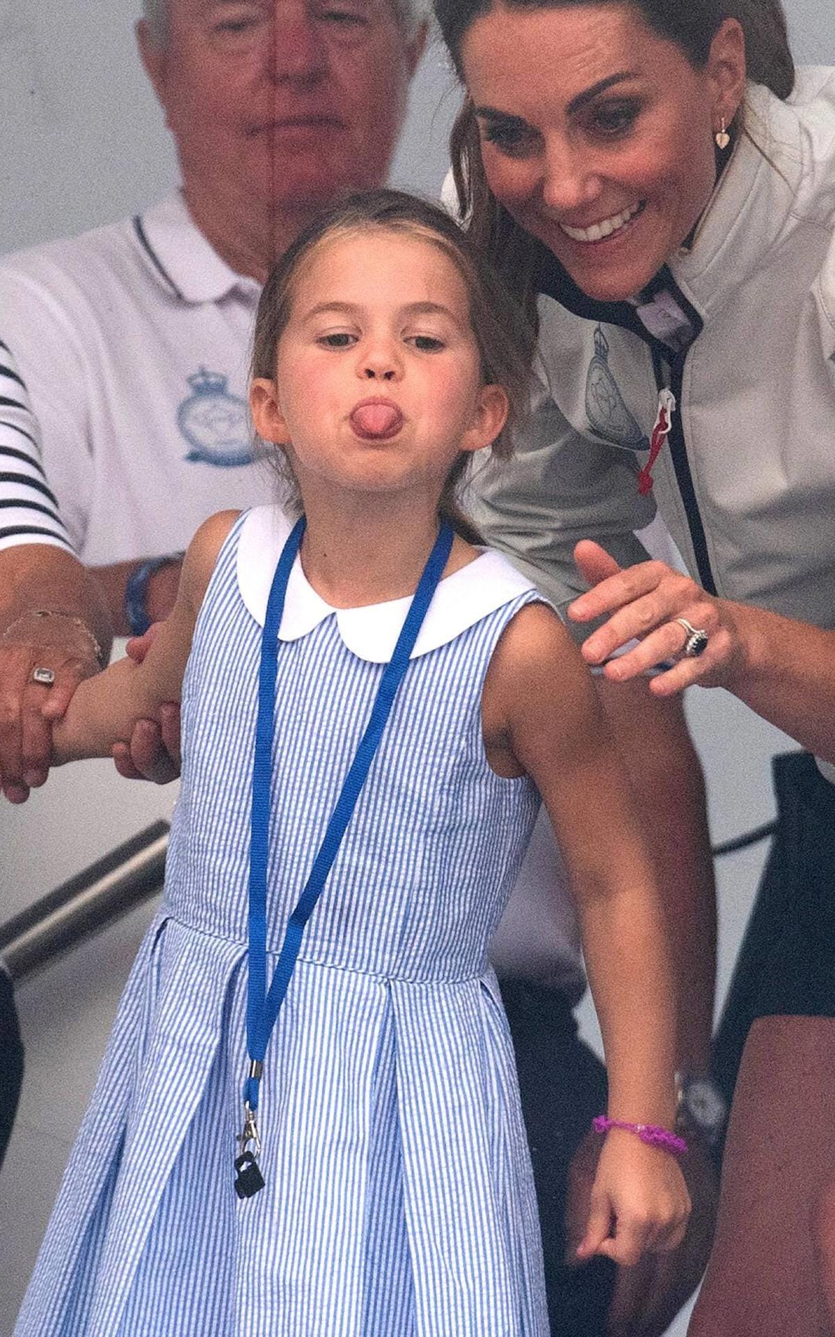 Prinzessin Charlotte und Herzogin Kate im August 2019