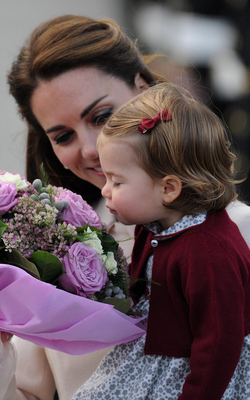 Herzogin Kate und Prinzessin Charlotte im Oktober 2016