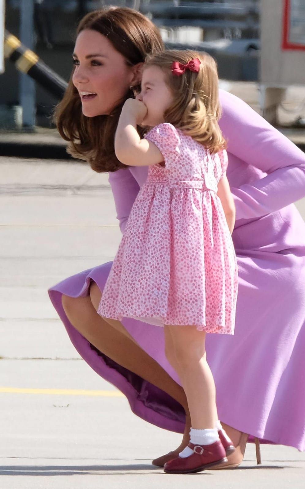 Prinzessin Charlotte und Herzogin Kate im Juli 2017