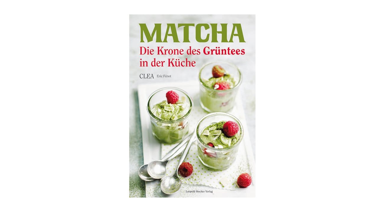 Mehr Kochideen mit Matcha stehen in dem Kochbuch "Matcha – Die Krone des Grüntees in der Küche".