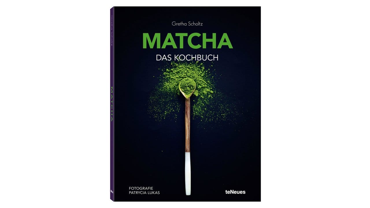Im Buch "Matcha – Das Kochbuch" von Gretha Scholtz finden Matcha-Fans weitere Ideen für Gerichte rund um den Grünen Tee.