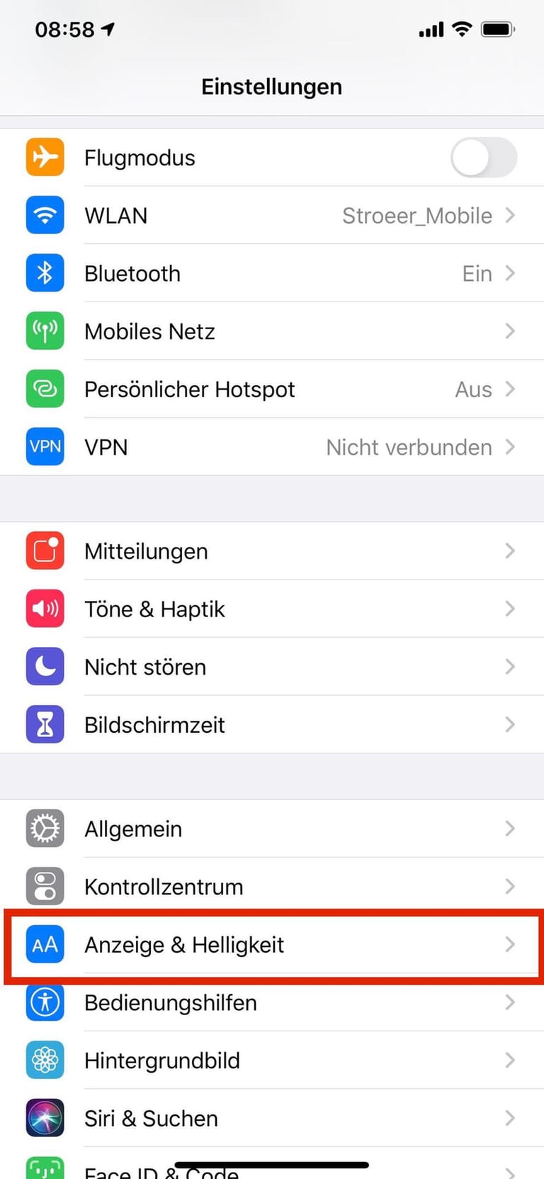 WhatsApp Dunkelmodus