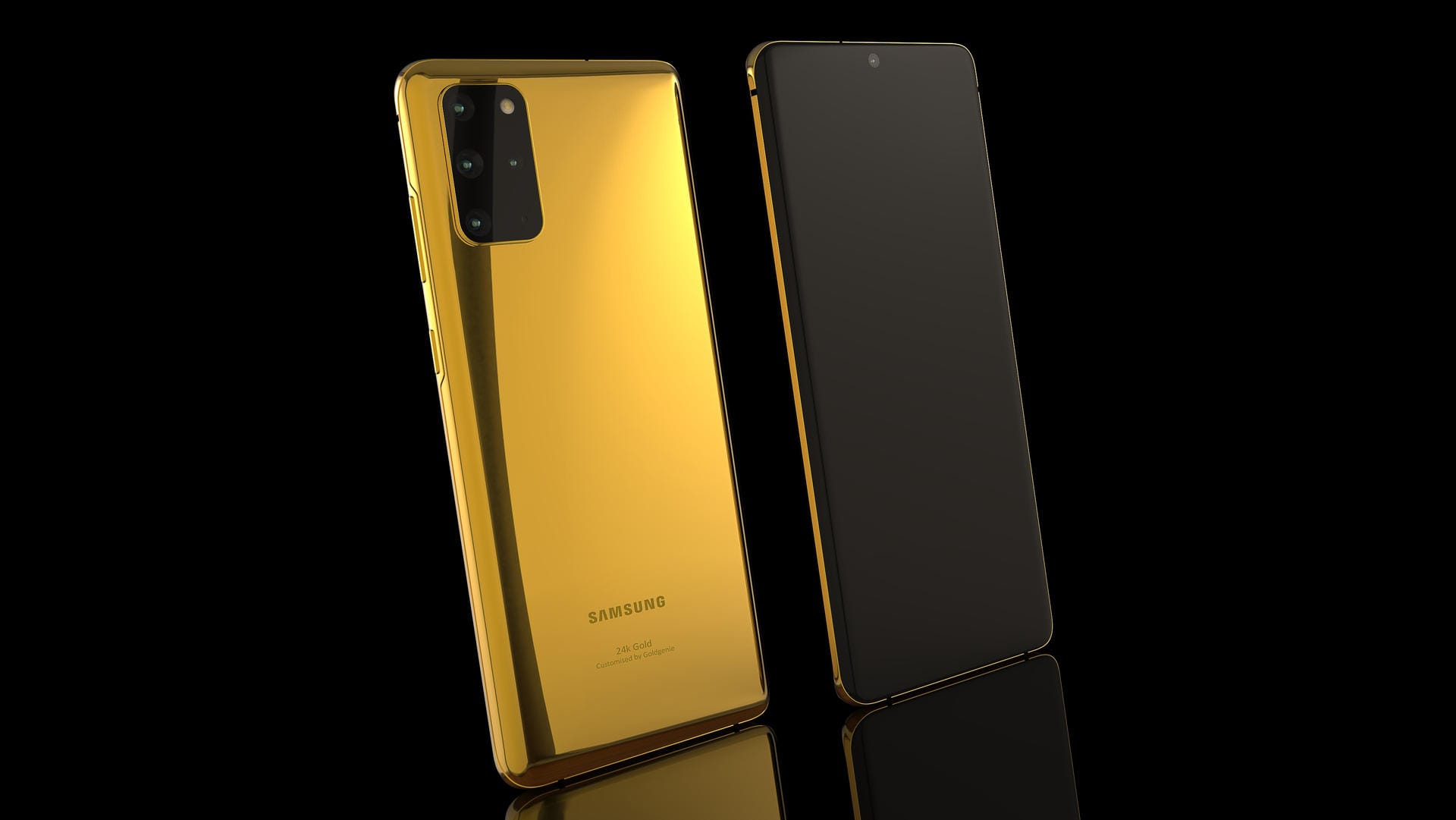 Gold, Diamanten, exklusives Design – auch Smartphones sind längst zum Luxusobjekt geworden. Für den Preis dieser Samsung-S20-Smartphones könnten Kunden sich auch einen Tesla kaufen.