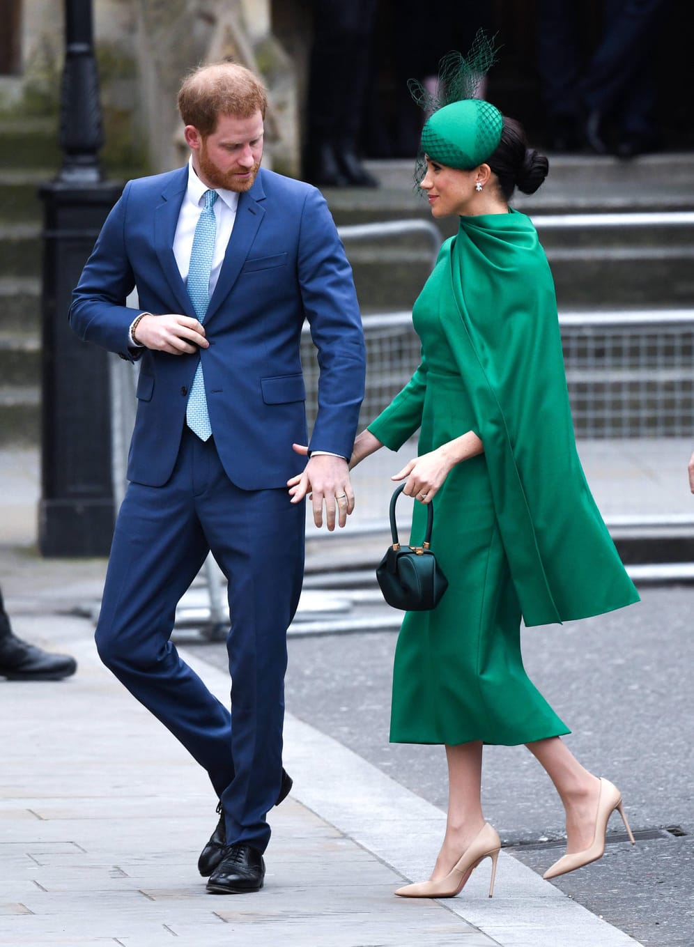 Gemeinsam mit den anderen Royals besuchen sie einen Gottesdienst in London.