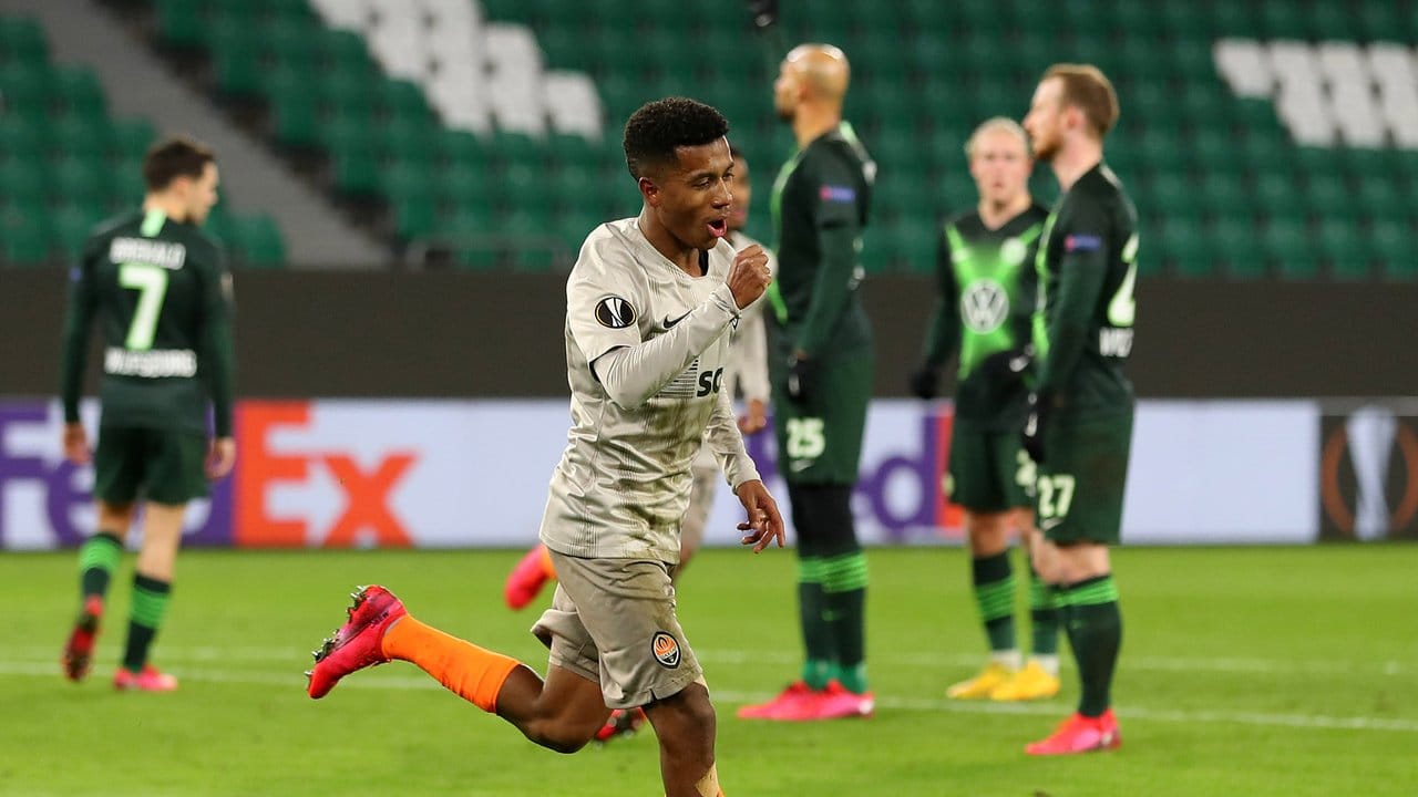 Donezks Marcos Antonio machte die Wolfsburger Heimpleite perfekt. Donezks Marcos Antonio machte die Wolfsburger Heimpleite perfekt.