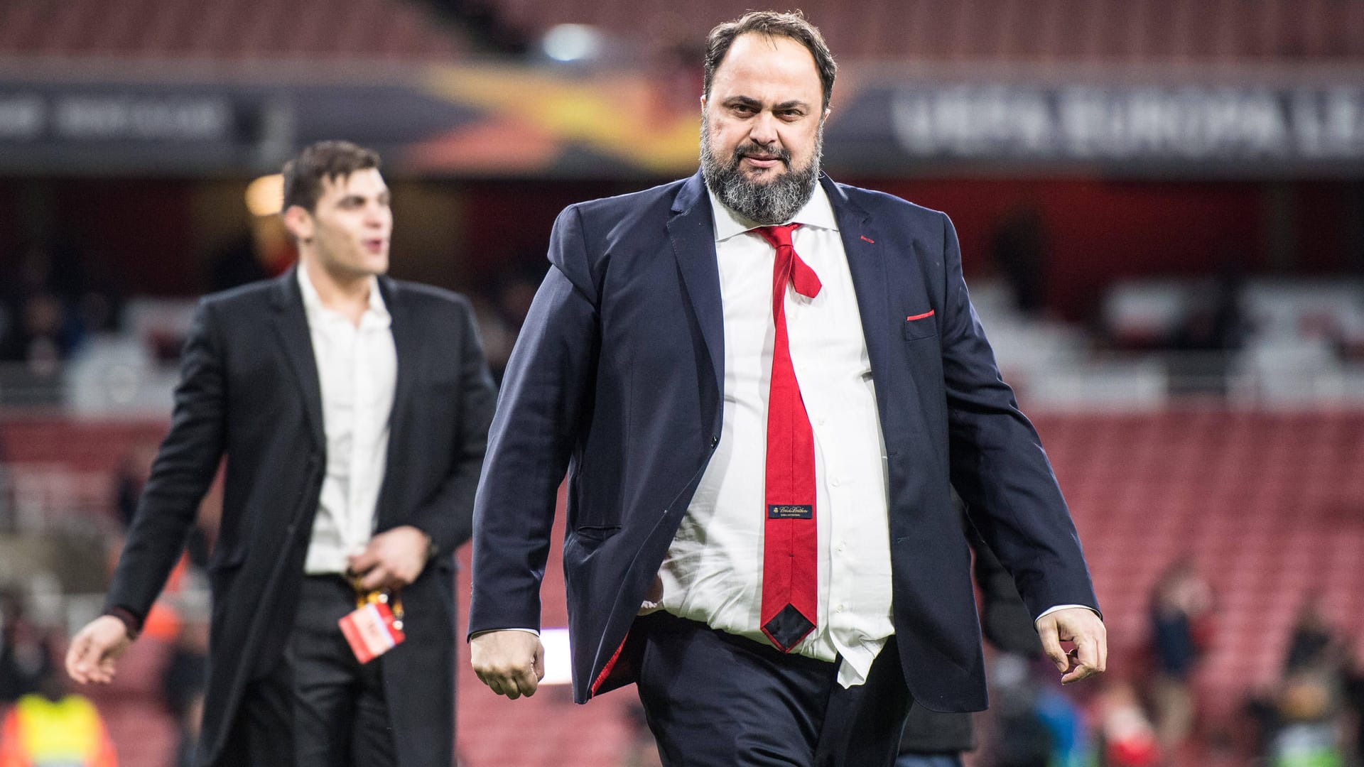 Evangelos Marinakis: Der Grieche ist Präsident des griechischen Erstligisten Olympiakos Piräus und des englischen Zweitligisten Nottingham Forest. Auch ihn hat das Coronavirus ereilt.