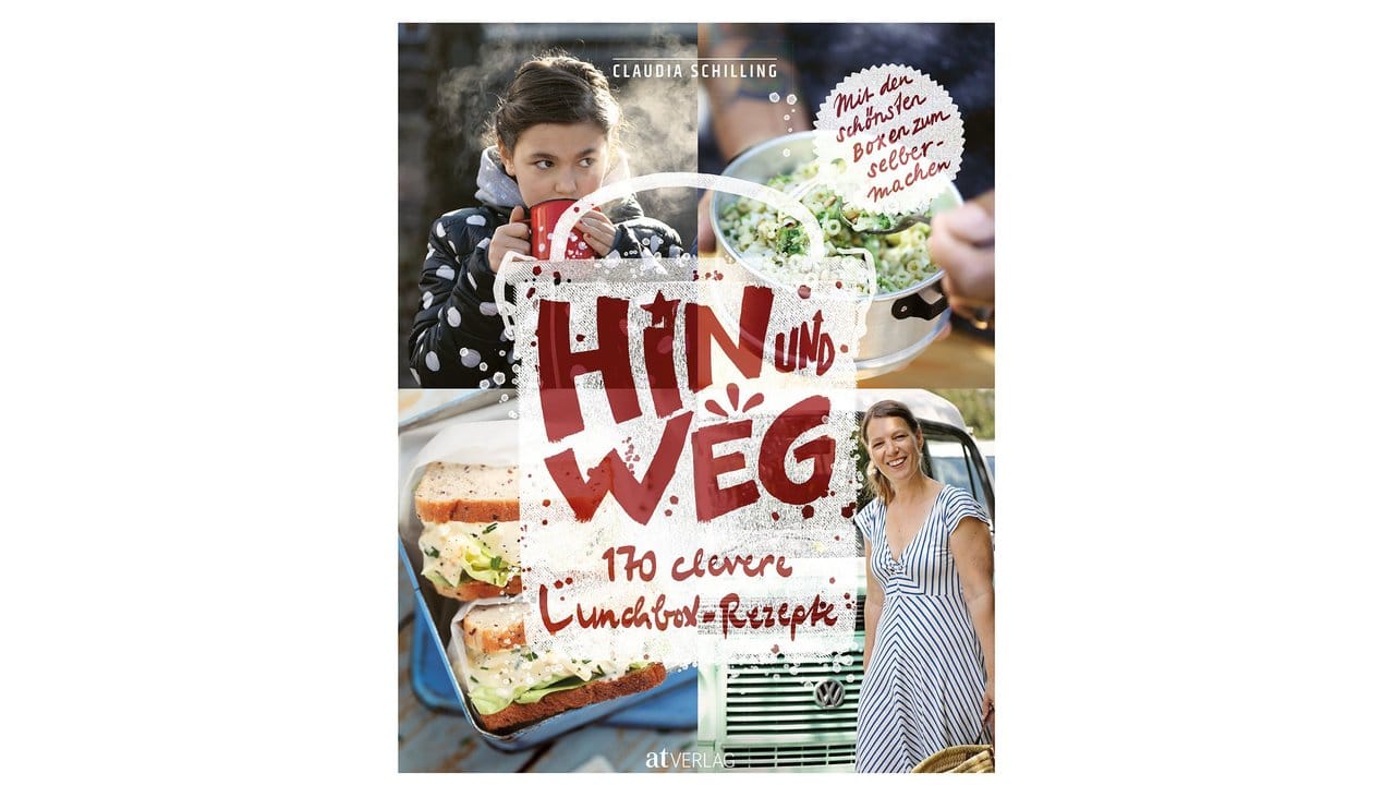 Mehr Ideen für leckere Picknick-Snacks gibt Claudia Schilling im Buch "Hin und weg: Lunchbox-Rezepte für Picknick und unterwegs".