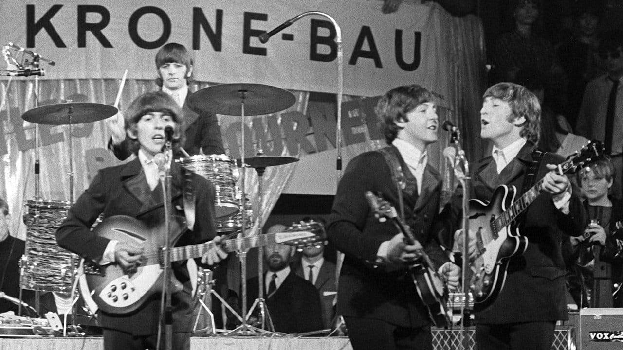 Die Größten: Die Beatles 1966 im Circus Krone-Bau.