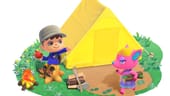 Die eigene kleine Welt aufbauen, wuselige Tiere treffen, Spaß haben - das ist der Spielinhalt von "Animal Crossing: New Horizons".