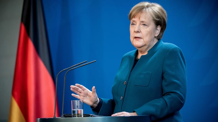 Kanzlerin Angela Merkel erklärt regelmäßig auf Pressekonferenzen das Vorgehen der Bundesregierung im Kampf gegen das Coronavirus.
