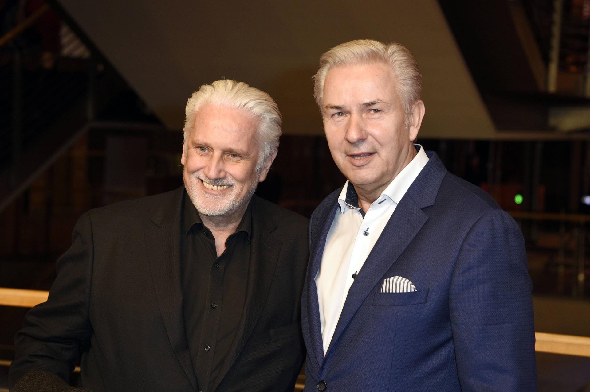 Jörn Kubicki and Klaus Wowereit bei der Berlinale 2019